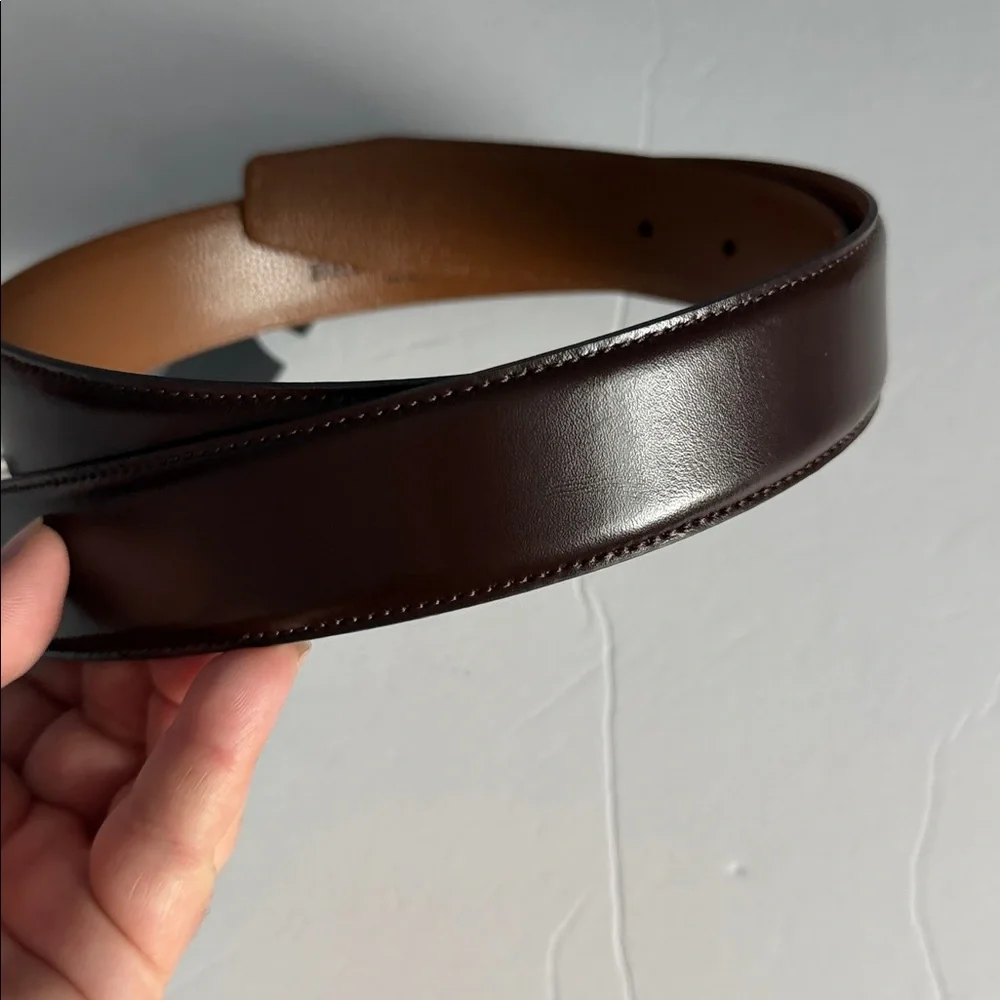 Bruno Magli Dante Leather Belt New